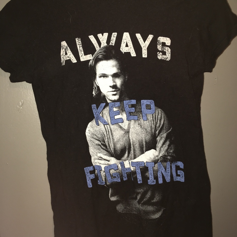 💪🏽 Always Keep Fighting T-Shirt 🌸*FINAL PRICE*